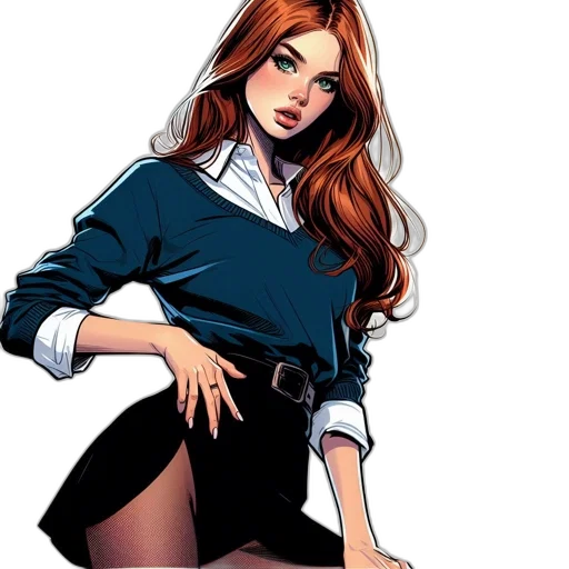 staff, comic book art, cartoon, concept art transparent PNG cut-out
