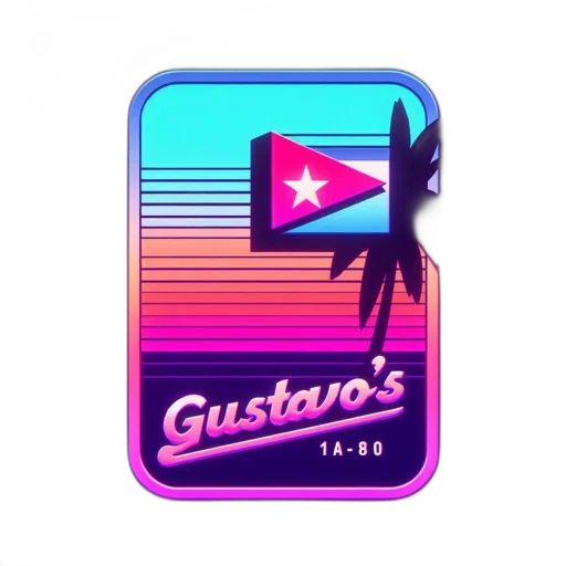 staff, weapon, vaporwave, concept art transparent PNG cut-out
