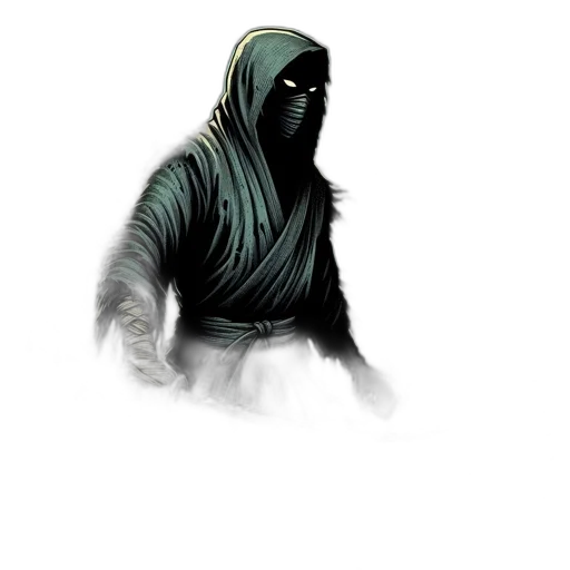 mask, staff, creature, face transparent PNG cut-out