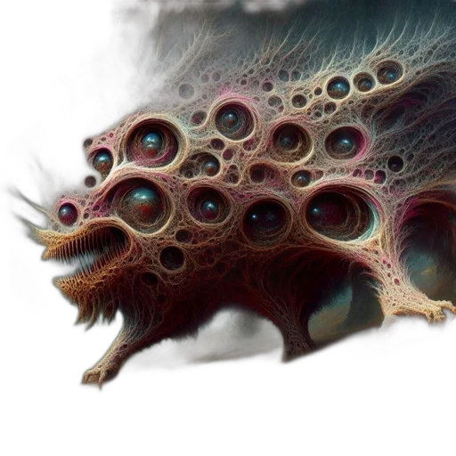 creature, dragon, animal, hair transparent PNG cut-out