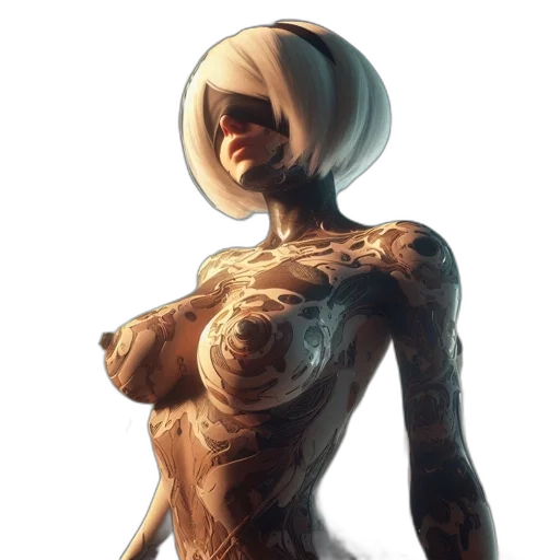 dress, robot, mask, face transparent PNG cut-out