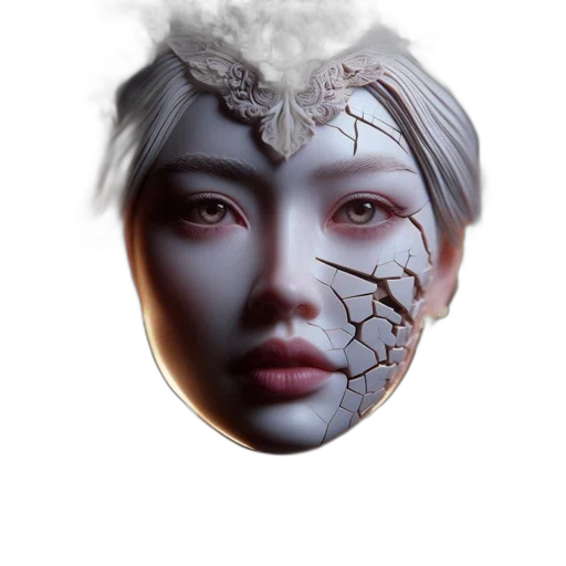 mask, face, jewelry, crown transparent PNG cut-out