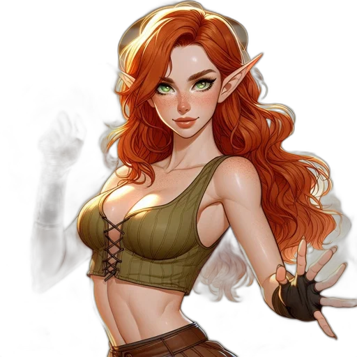 staff, fantasy art, concept art, comic book art transparent PNG cut-out