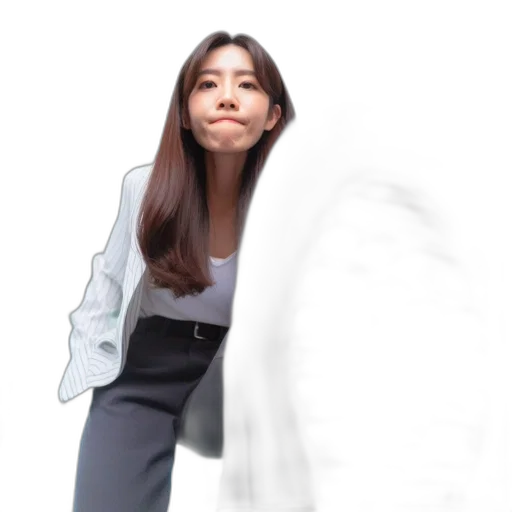 jacket, staff, face, dress transparent PNG cut-out