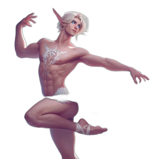 creature, fantasy art, concept art, 3d render transparent PNG cut-out