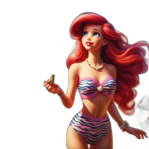 fantasy art, concept art, 3d render, cartoon transparent PNG cut-out