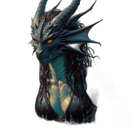 dragon, creature, mask, animal transparent PNG cut-out