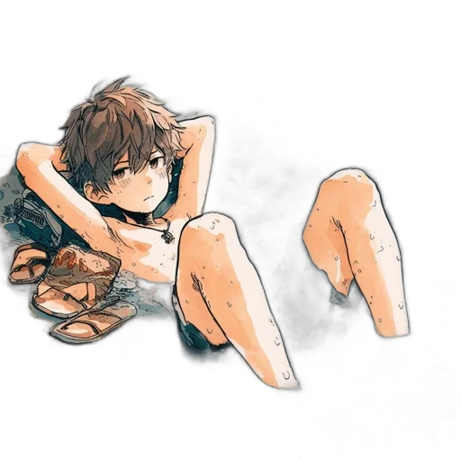 creature, watercolor, anime, concept art transparent PNG cut-out