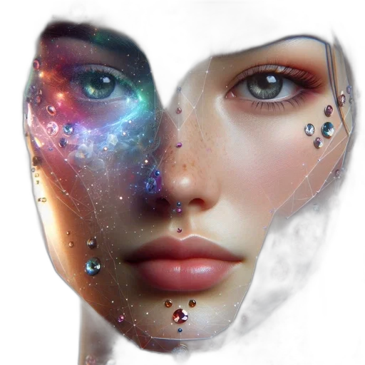 face, mask, robot, jewelry transparent PNG cut-out