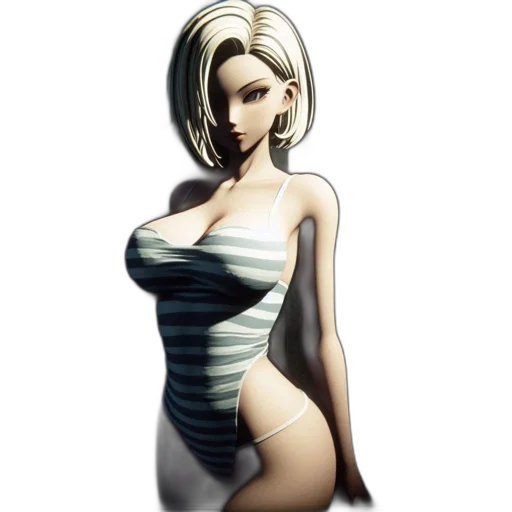 dress, robot, face, concept art transparent PNG cut-out