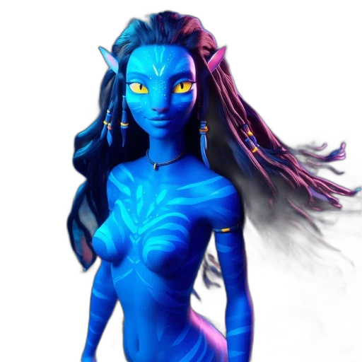 mask, concept art, fantasy art, 3d render transparent PNG cut-out