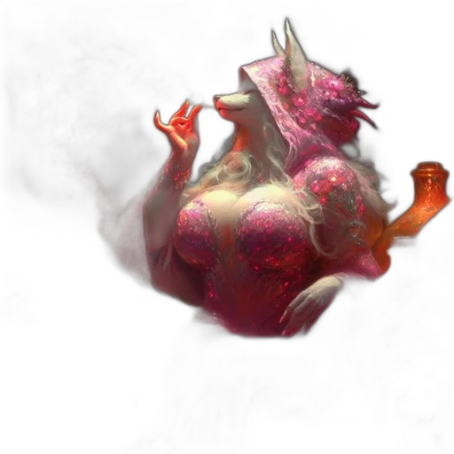 dragon, mask, weapon, creature transparent PNG cut-out