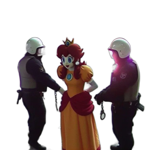 staff, mask, crown, dress transparent PNG cut-out