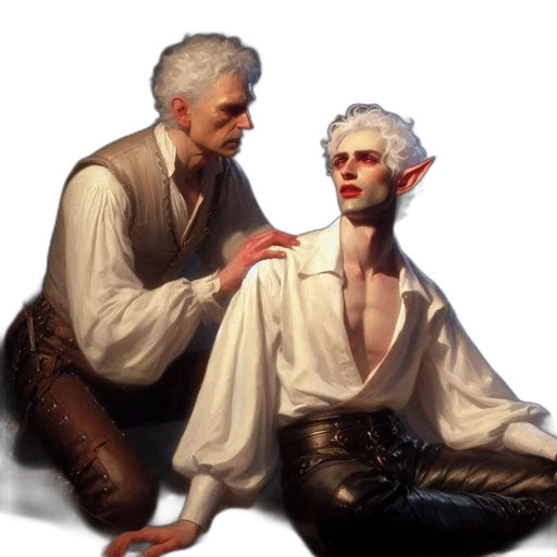 concept art, fantasy art, pixel art, oil painting transparent PNG cut-out