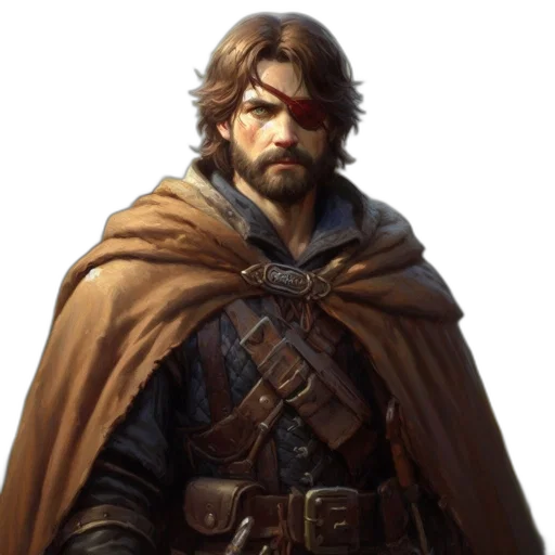 staff, jacket, sword, face transparent PNG cut-out