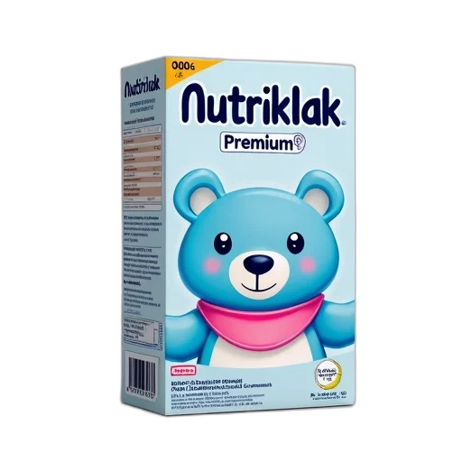 box, nutriklak, premium, baby transparent PNG cut-out
