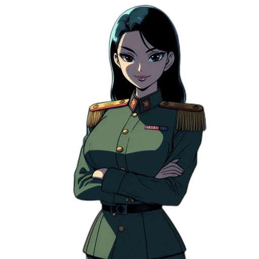 staff, jacket, face, weapon transparent PNG cut-out
