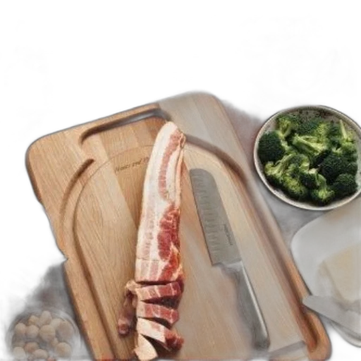 food, cookbook, cover, featuring transparent PNG cut-out