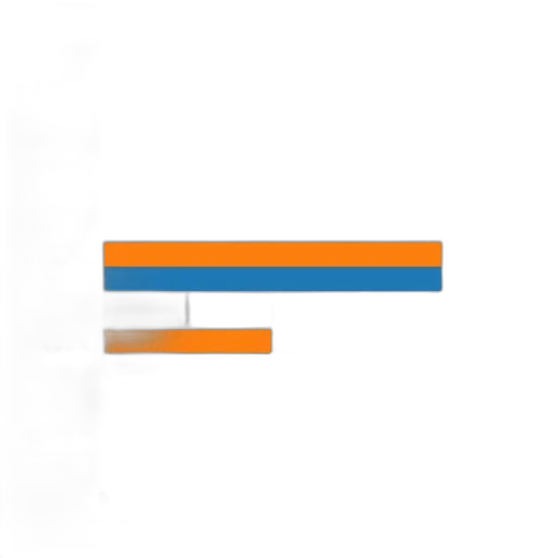 blue, bar, chart, five transparent PNG cut-out