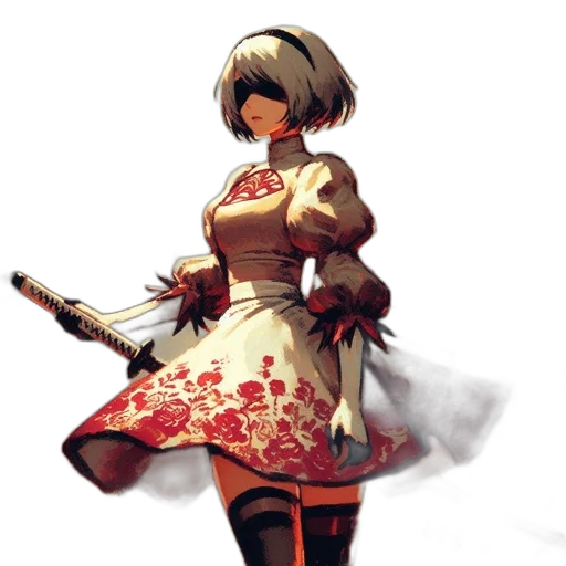 staff, weapon, sword, dress transparent PNG cut-out