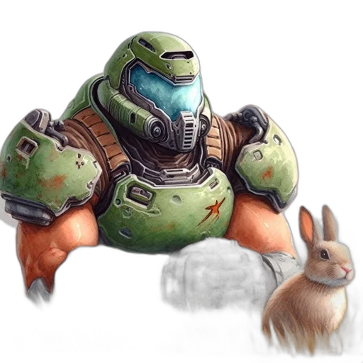 robot, creature, animal, face transparent PNG cut-out