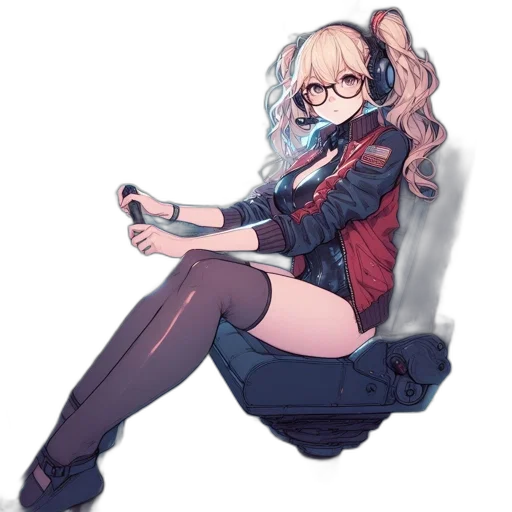 jacket, staff, dress, weapon transparent PNG cut-out