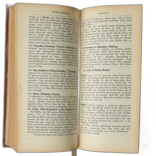 back, book, standards, sterile transparent PNG cut-out