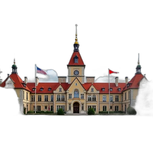 building, crown, staff, concept art transparent PNG cut-out
