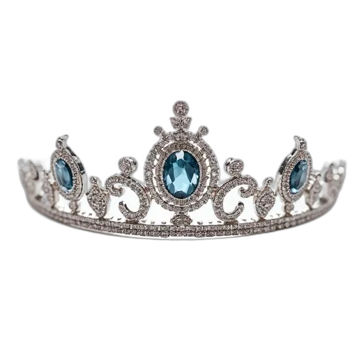 crown, jewelry, hat, close-up transparent PNG cut-out