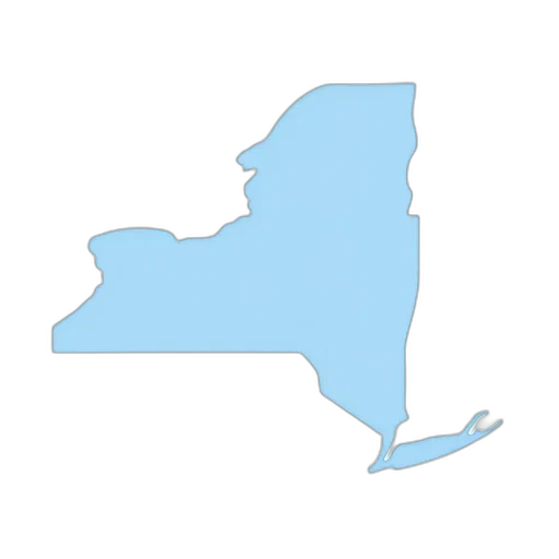 blue, new, york, state transparent PNG cut-out
