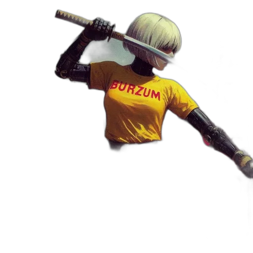 staff, weapon, sword, robot transparent PNG cut-out