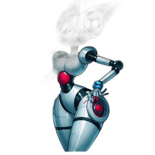 robot, staff, weapon, jewelry transparent PNG cut-out