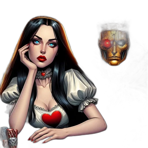 jewelry, fantasy art, concept art, comic book art transparent PNG cut-out