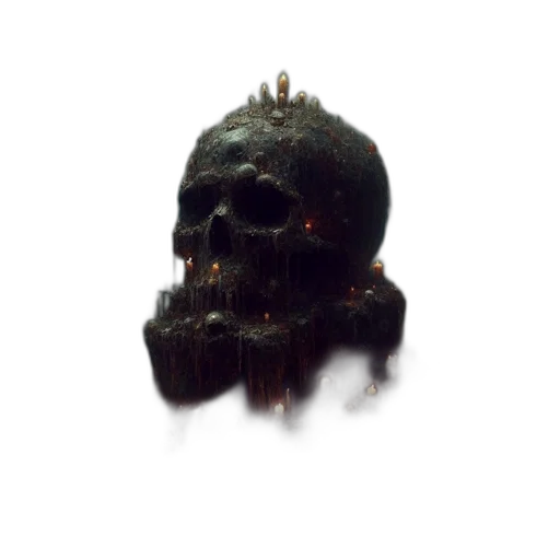 crown, mask, face, creature transparent PNG cut-out