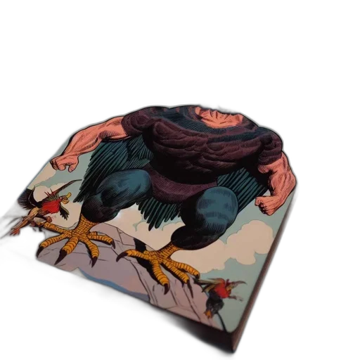 dragon, creature, jacket, hat transparent PNG cut-out