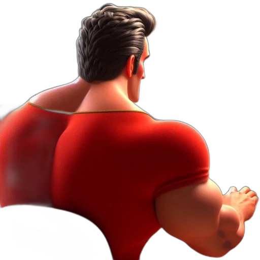3d render, concept art, comic book art, cartoon transparent PNG cut-out