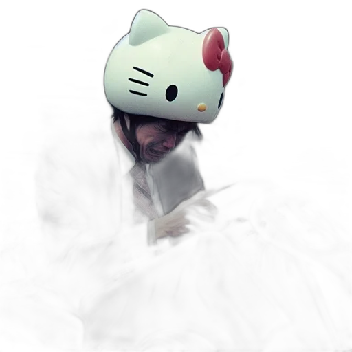 mask, creature, animal, hat transparent PNG cut-out