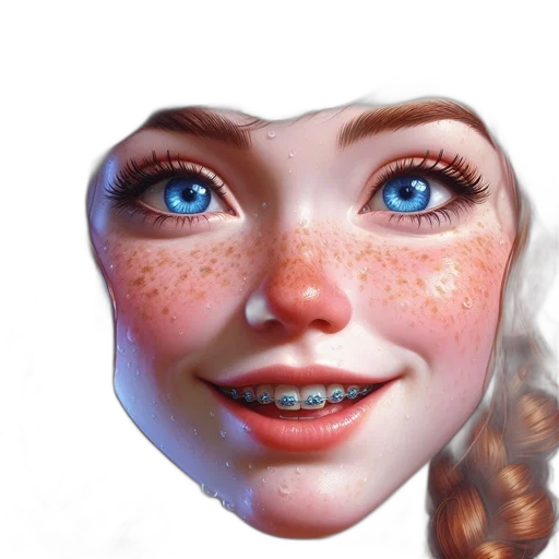face, mask, robot, creature transparent PNG cut-out