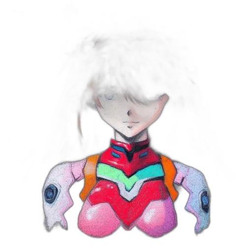 robot, jacket, dragon, creature transparent PNG cut-out
