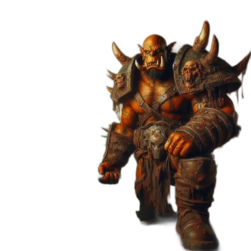concept art, fantasy art, 3d render, intimidating transparent PNG cut-out