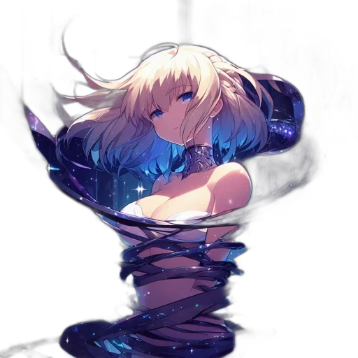 creature, hair, crown, dragon transparent PNG cut-out