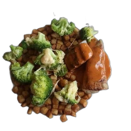 food, crown, jacket, 3d render transparent PNG cut-out