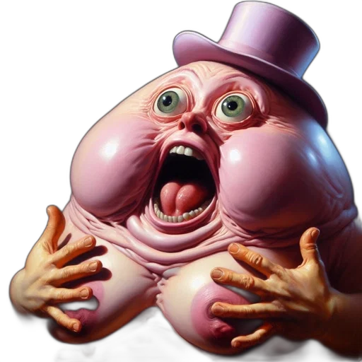 creature, face, food, robot transparent PNG cut-out