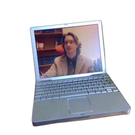 staff, laptop, man, suit transparent PNG cut-out