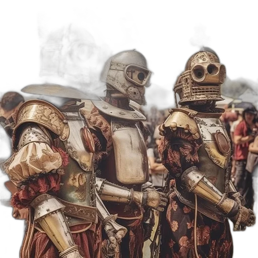 sword, mask, robot, weapon transparent PNG cut-out