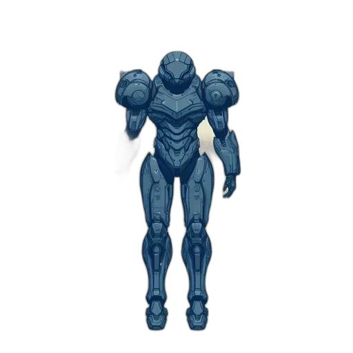 robot, creature, weapon, 3d render transparent PNG cut-out