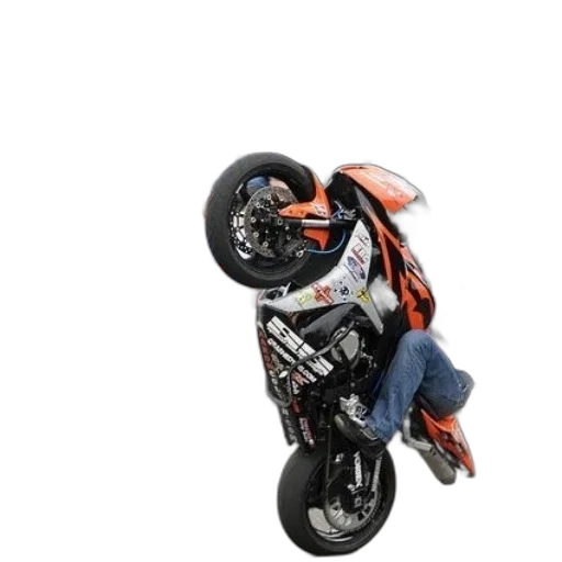 3d render, photorealistic, concept art, motorcycle transparent PNG cut-out
