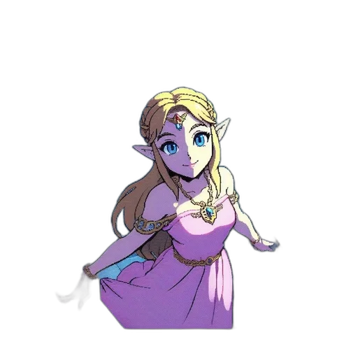 staff, dress, crown, weapon transparent PNG cut-out