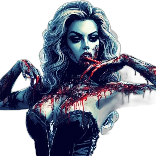 comic book art, concept art, fantasy art, pixel art transparent PNG cut-out