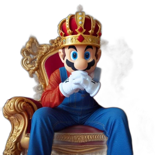 crown, furniture, hat, staff transparent PNG cut-out